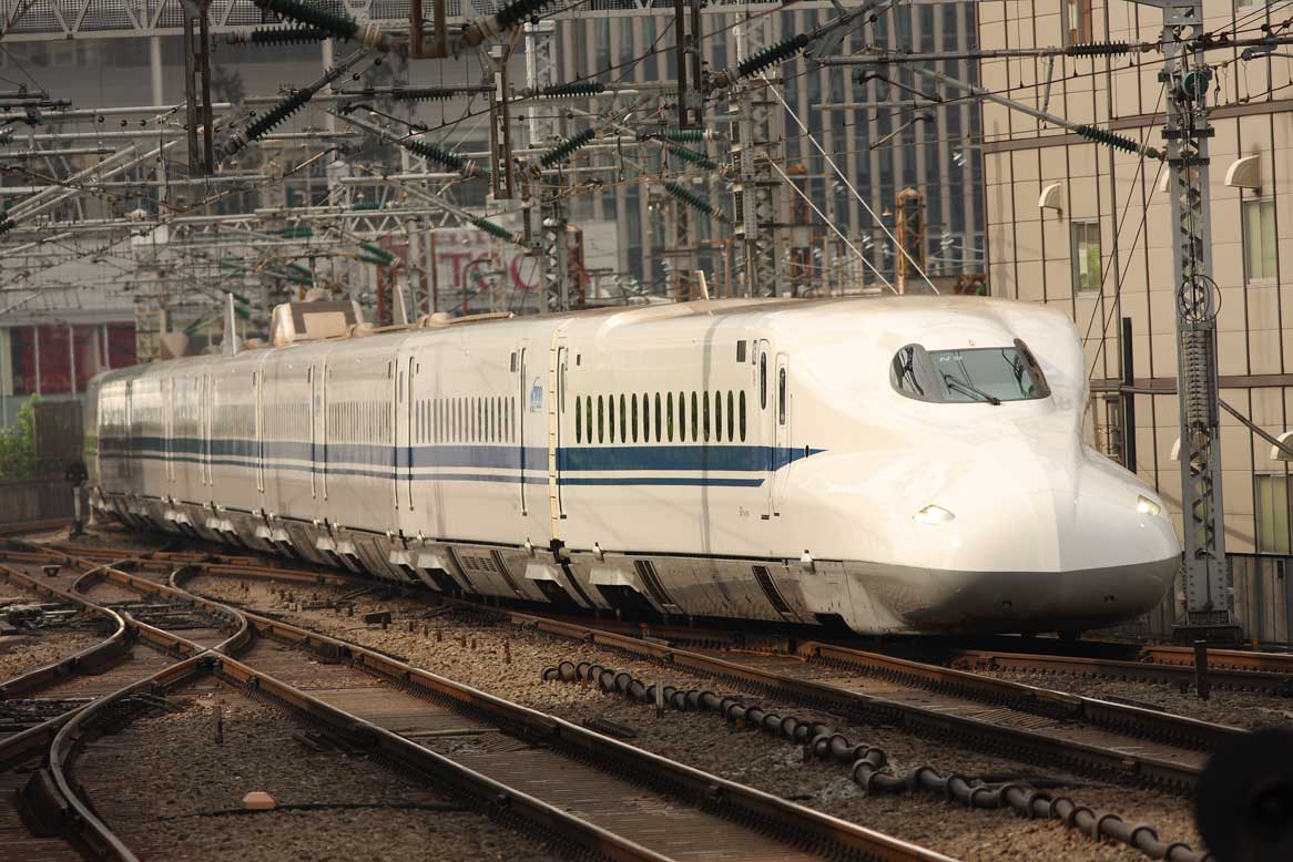 東海道新幹線東京駅入線　N700系「のぞみ」