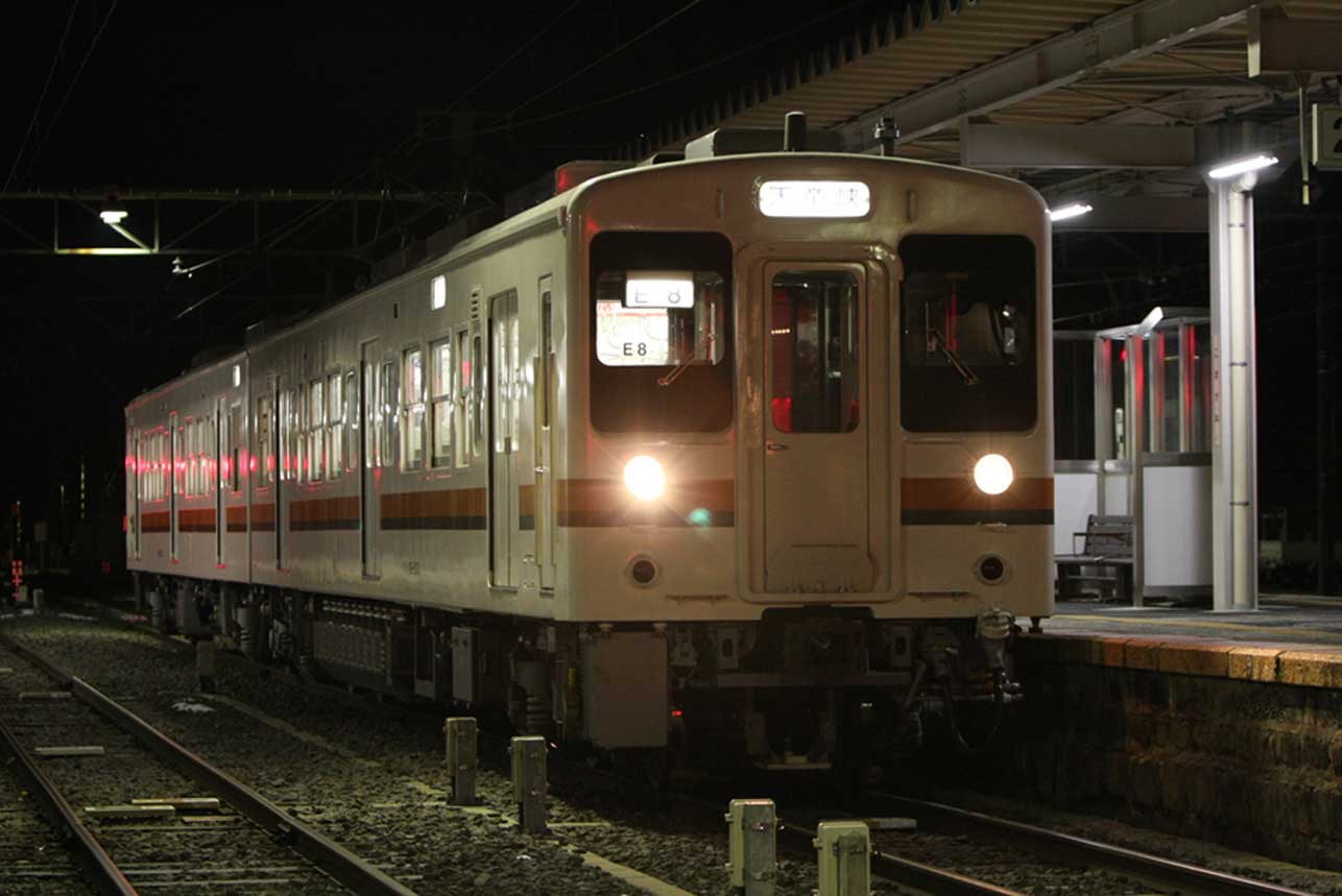 飯田線駒ヶ根駅　119系普通列車