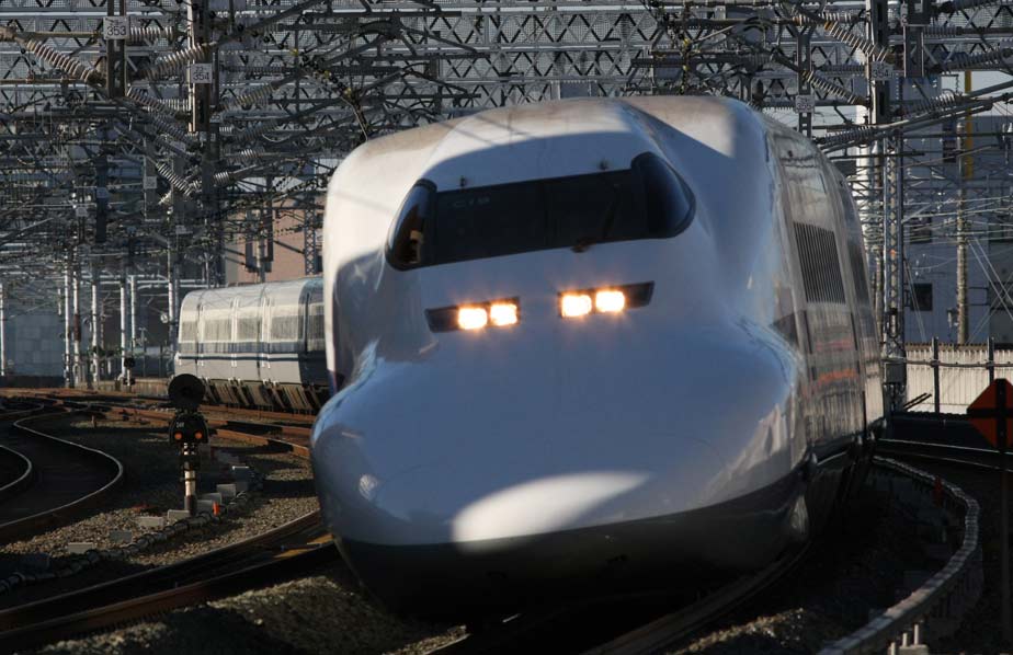 東海道新幹線浜松駅通過　700系新幹線「のぞみ」