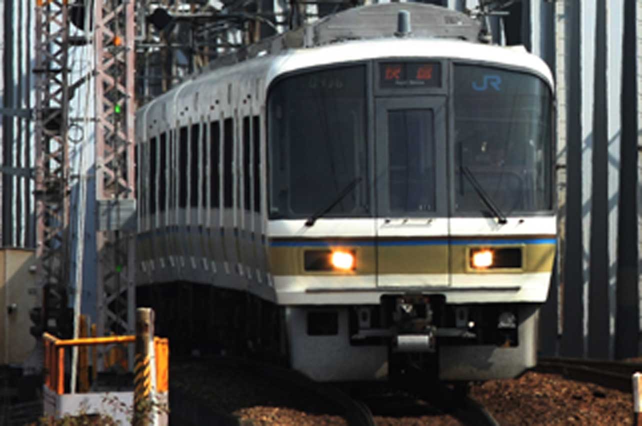 東海道本線塚本－大阪　223系快速列車