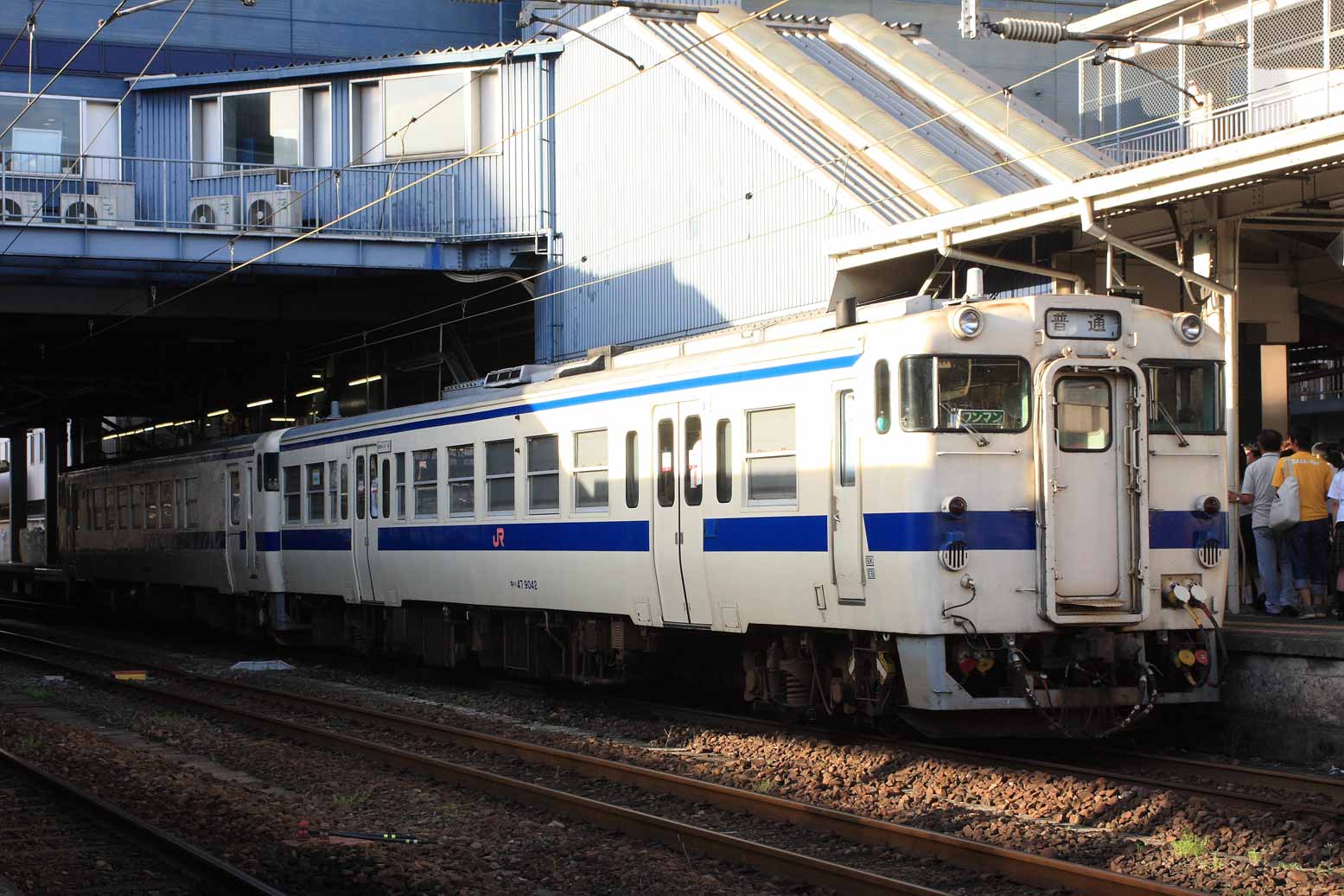 鹿児島中央駅　キハ47系普通列車