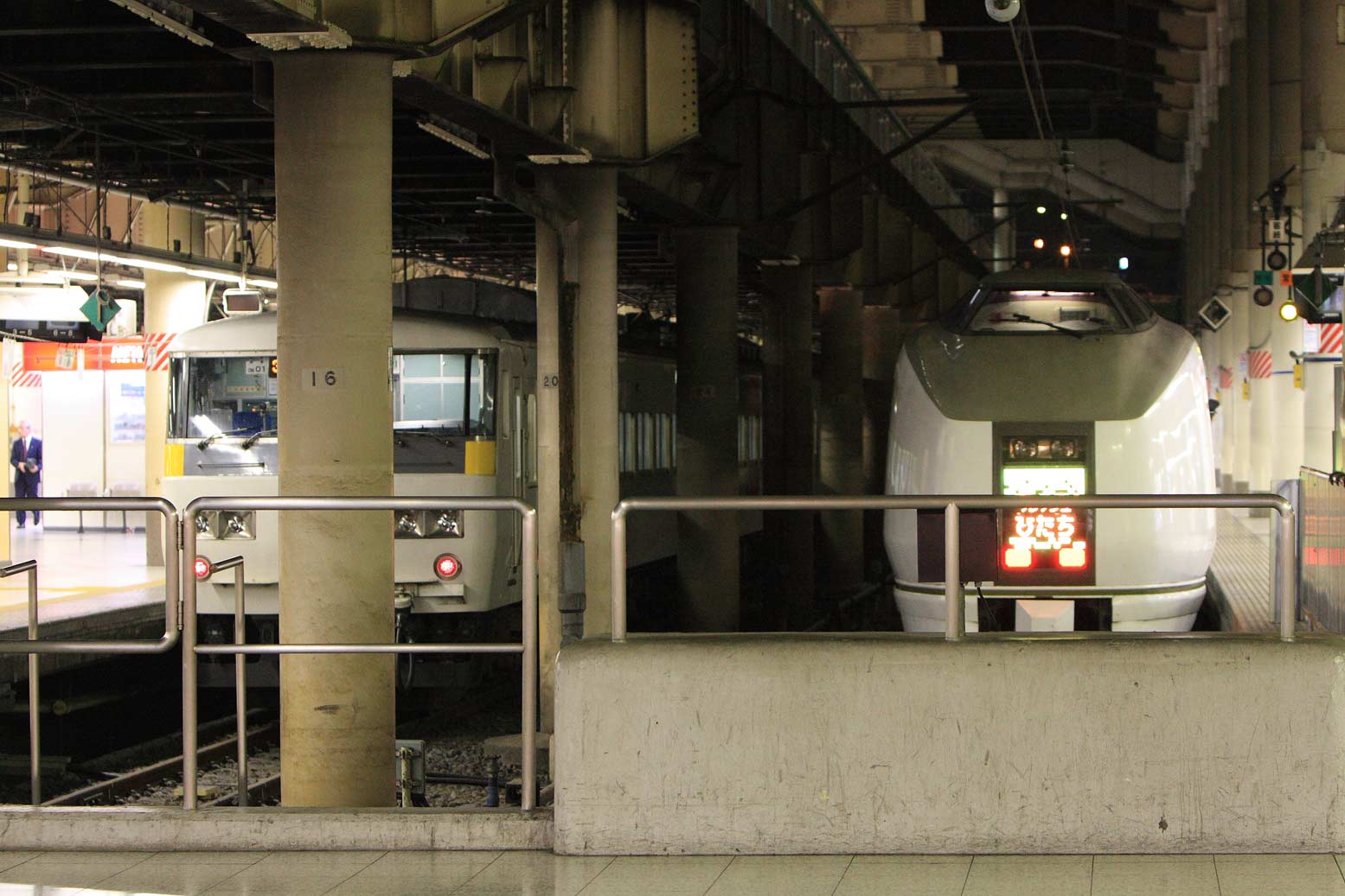 上野駅　651系特急「フレッシュひたち」