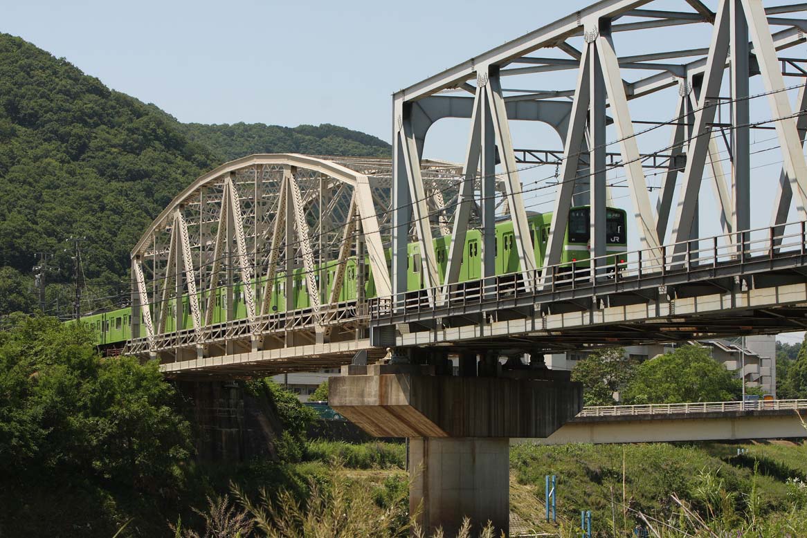 関西本線三郷－河内堅上　201系普通列車