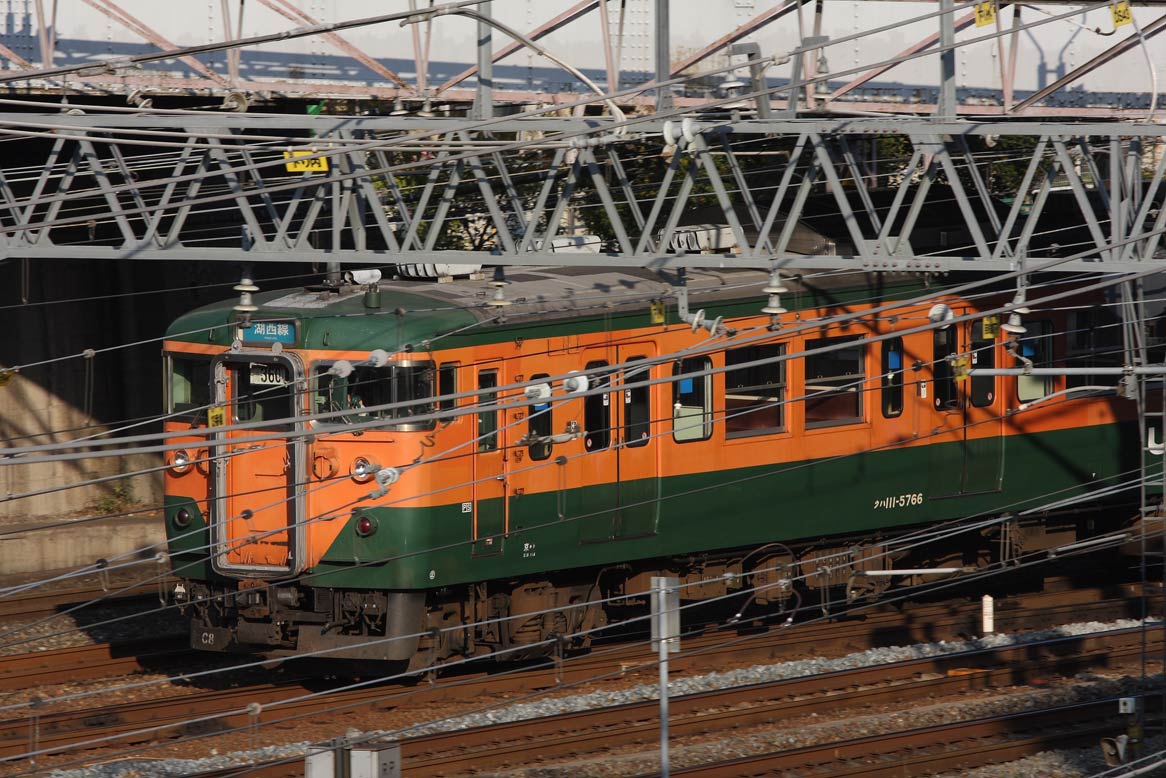 東海道本線大津－京都　113系普通列車