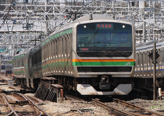東海道本線平沼橋－横浜　E231系普通列車