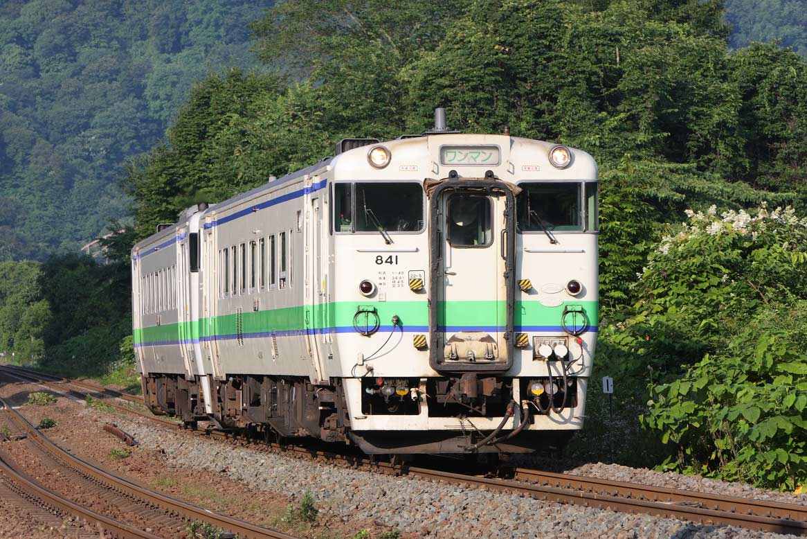 函館本線七飯－大沼　キハ40系普通列車