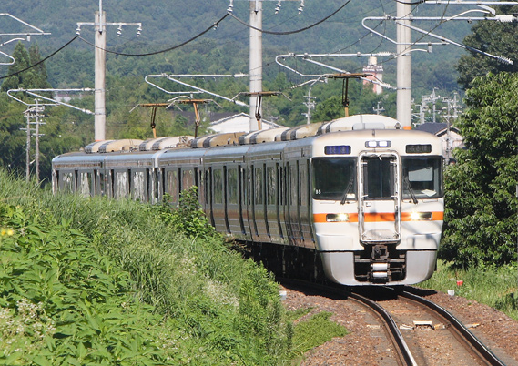 中央本線美乃坂本－中津川　313系普通列車
