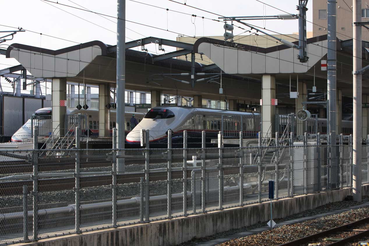 長野駅　E2系（旧）長野新幹線「あさま」