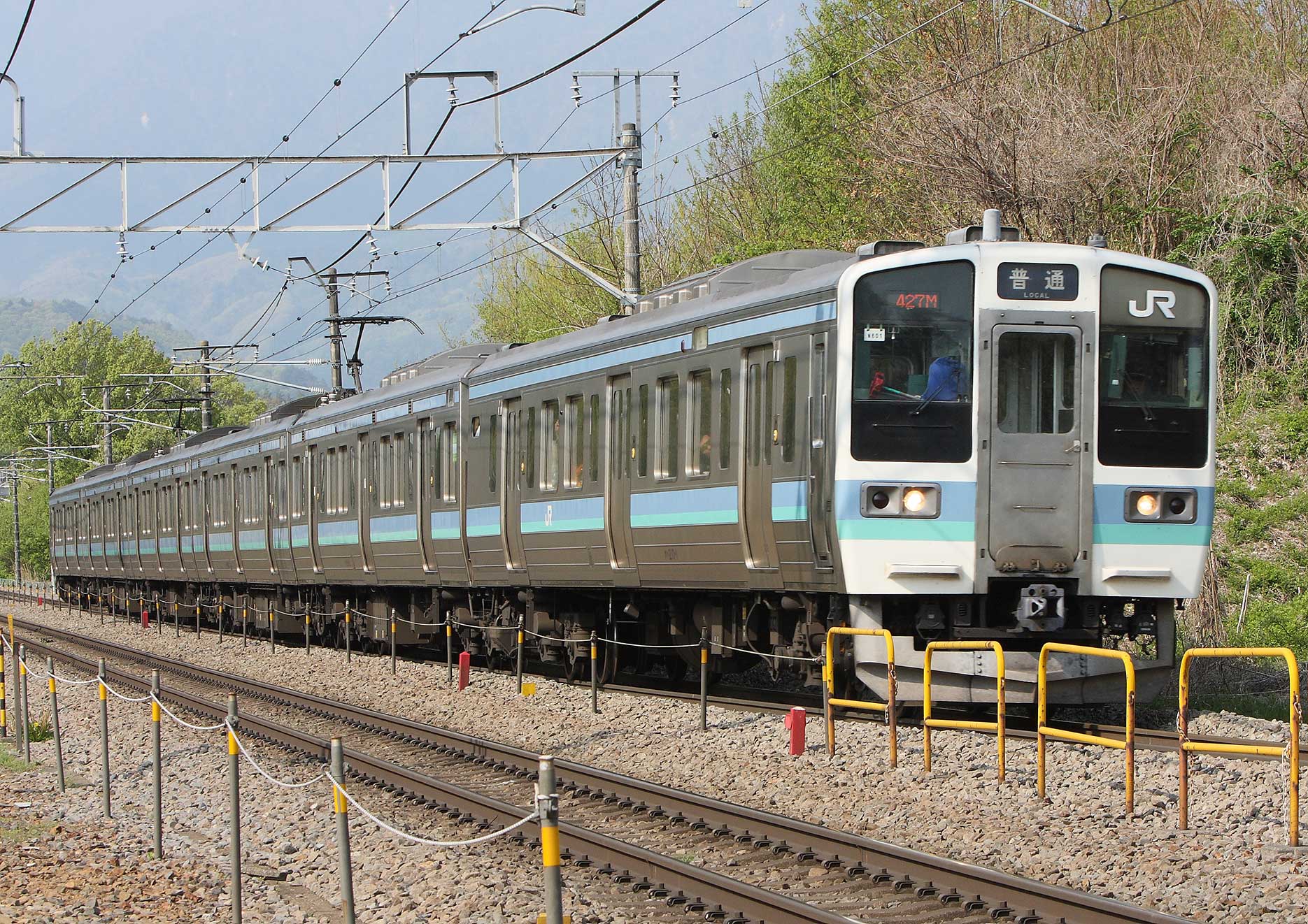 中央本線115系が引退して211系 長野色 電車のページ 溝上慎一ホームページ Shinichi Mizokami S Website